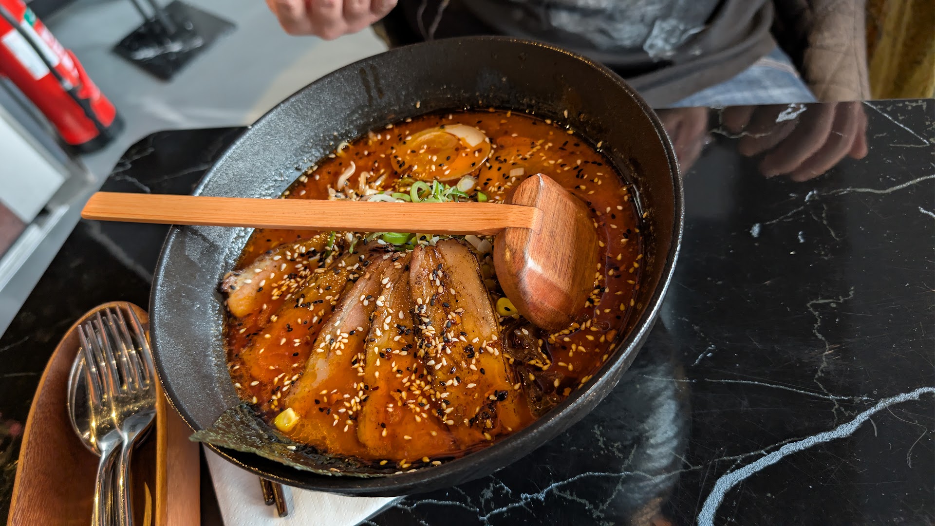 RamenOne: appetizing photo of ramen dish