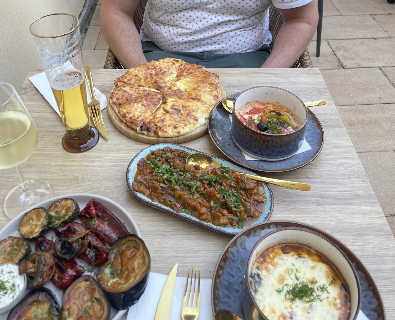 Kaukasischer Hof: appetizing food and clear presentation