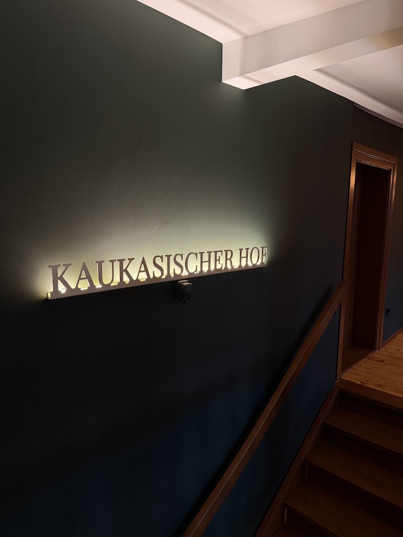 Kaukasischer Hof: professional and atmospheric interior signage