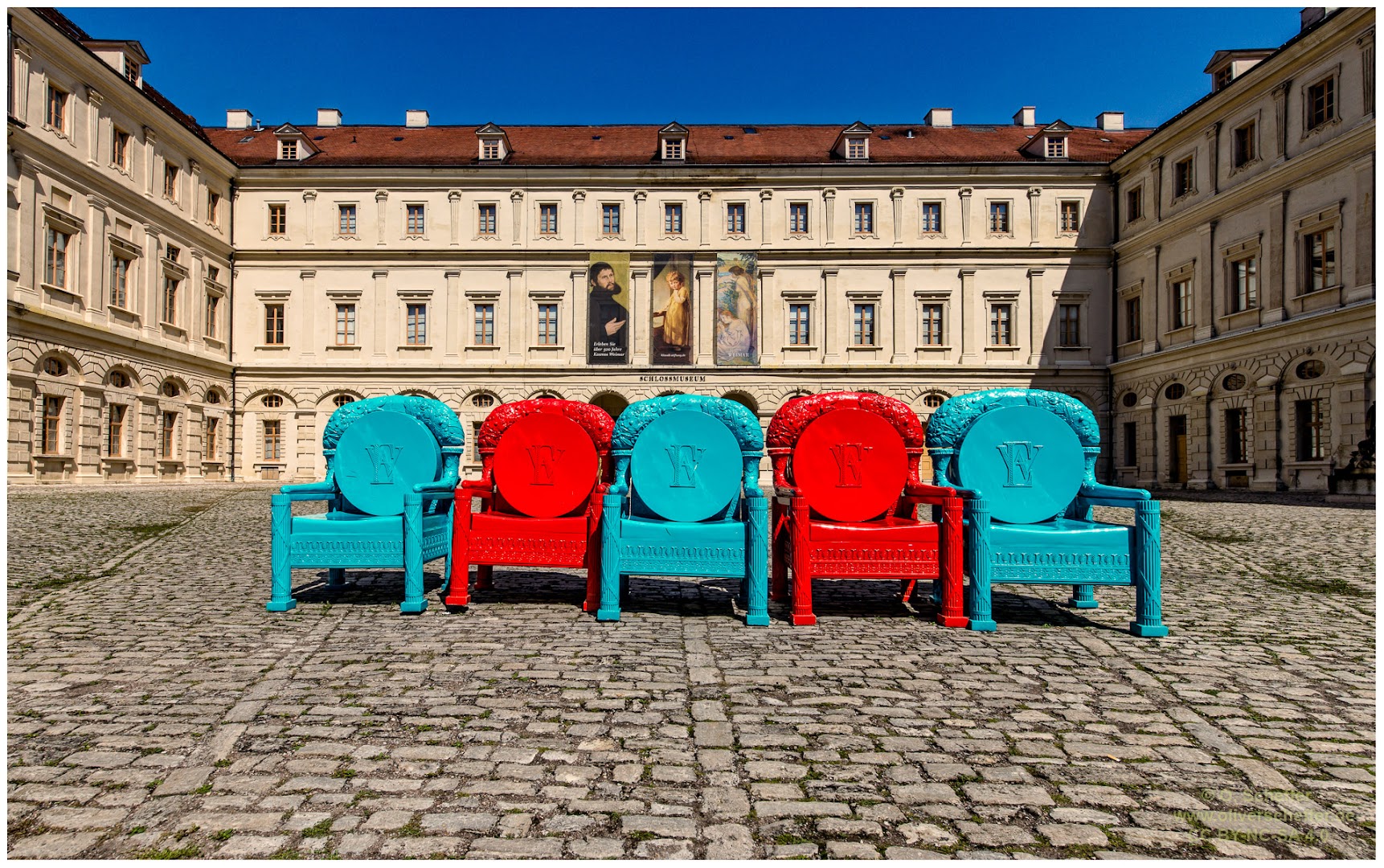Stadtschloss Weimar: high quality exhibition display photo