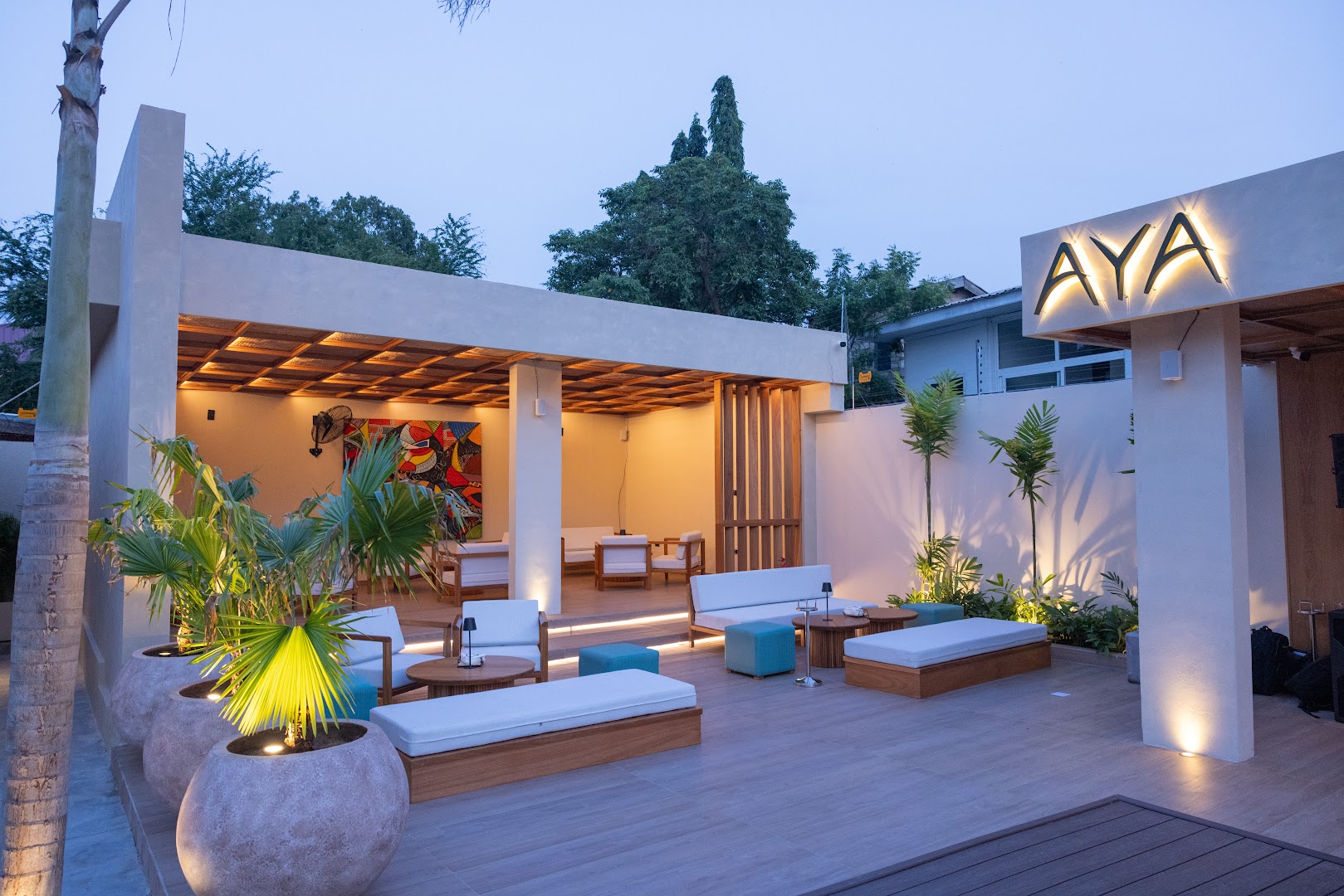 Aya Restaurant: professional photo of restaurant exterior