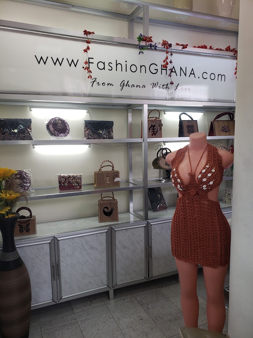 FashionGHANA Shop: clear display of shop products