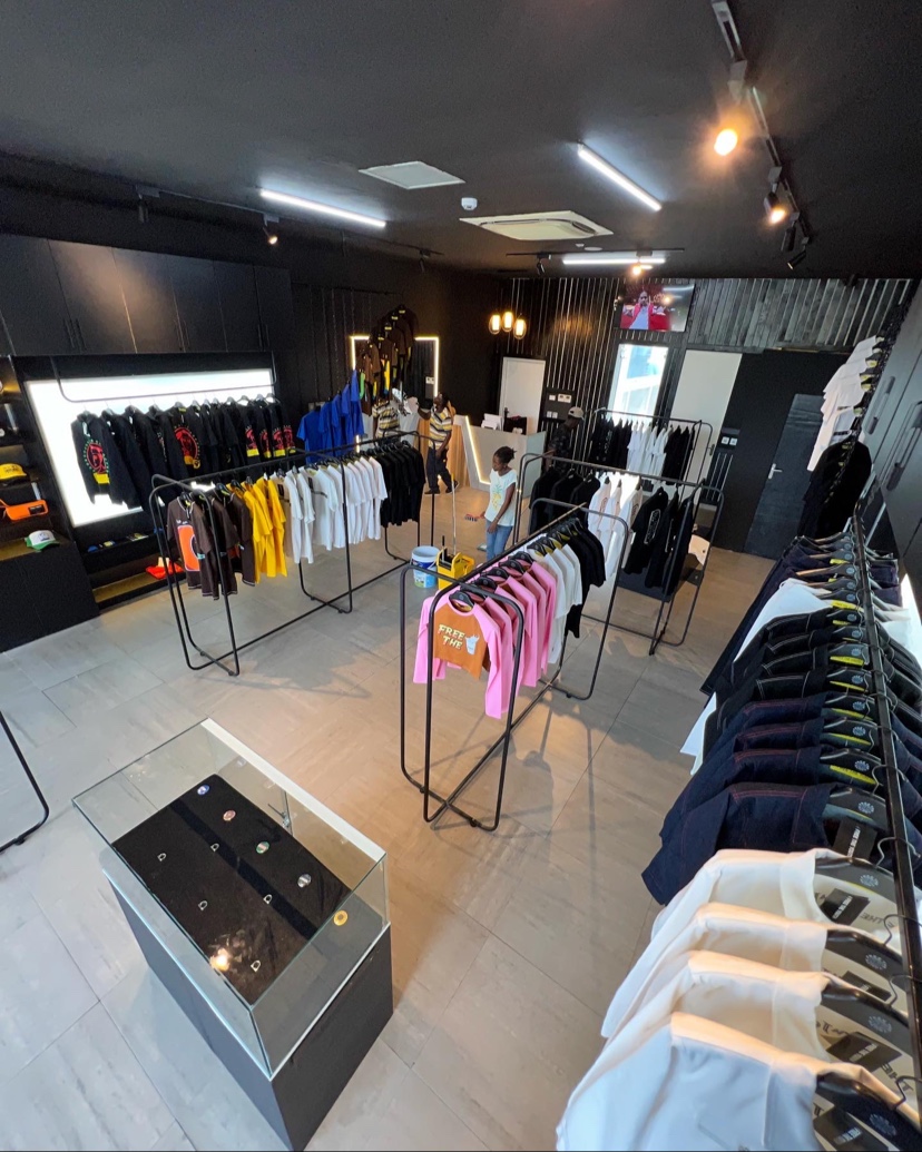 Free The Youth Flagship Store: clear view of shop interior