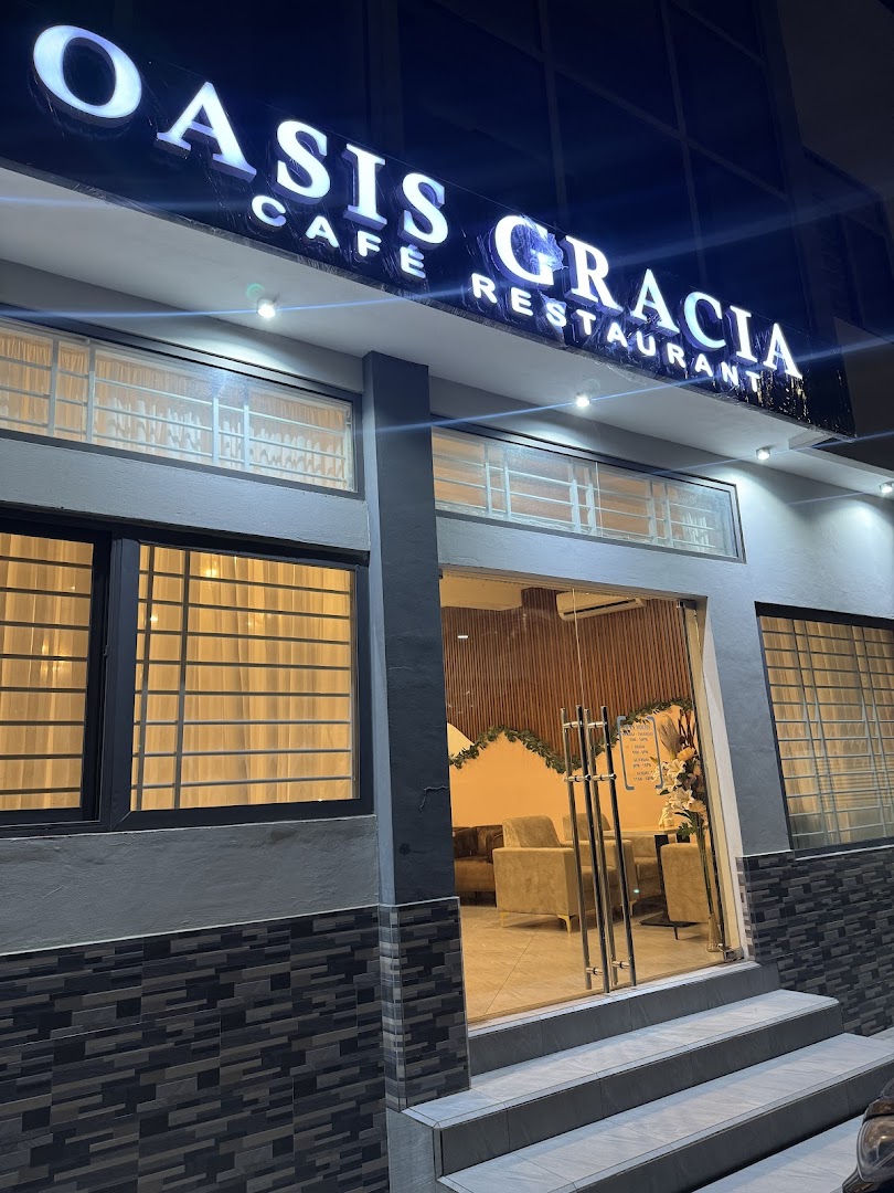 Oasis Gracia: clear exterior shot of venue