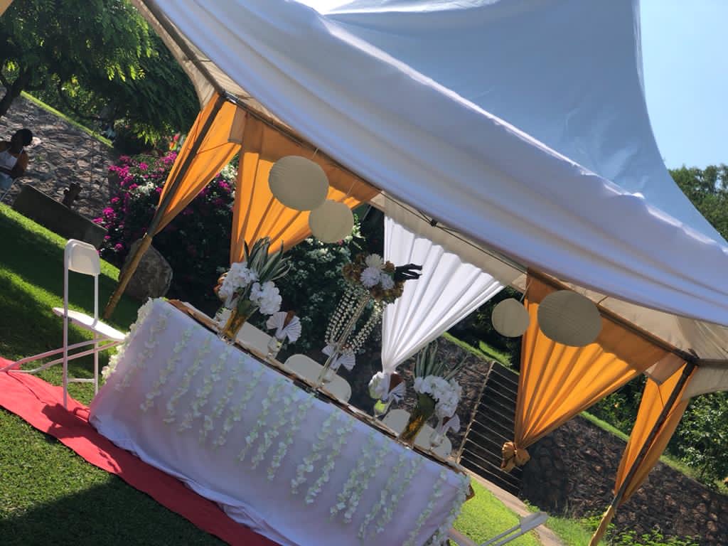 Gizzard Park: attractive outdoor event setup