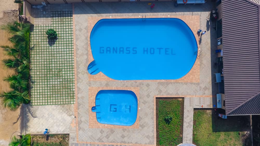 Ganass Hotel: clear aerial view of hotel