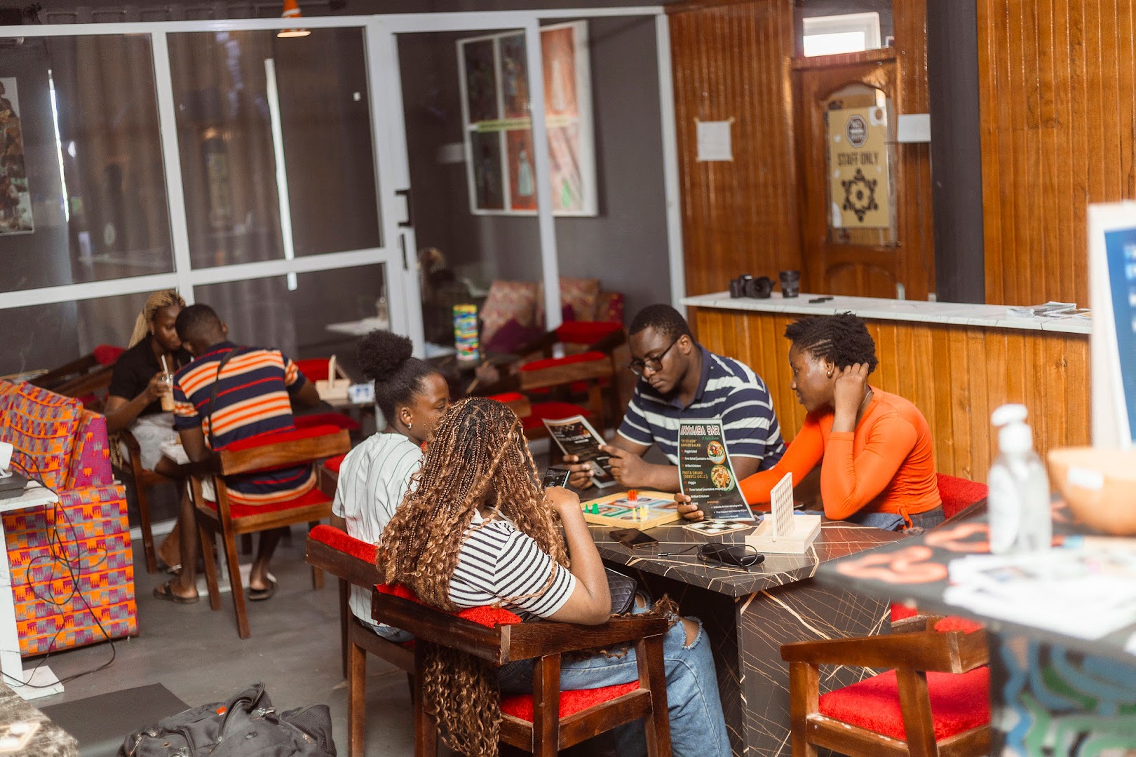 The Haven Workspace and Coffee Bar: inviting atmosphere and customers