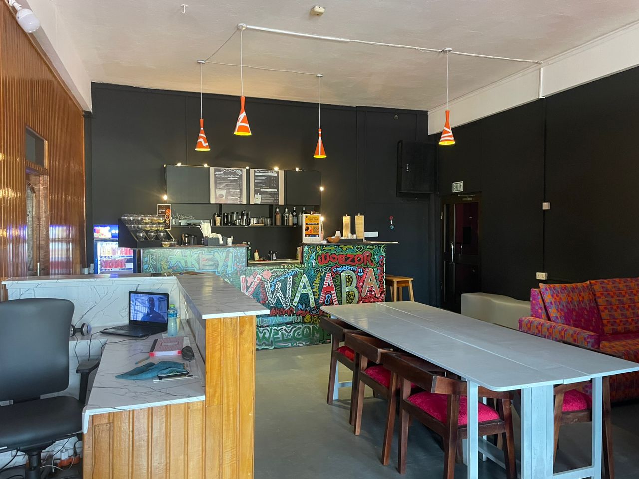 The Haven Workspace and Coffee Bar: clear view of venue interior