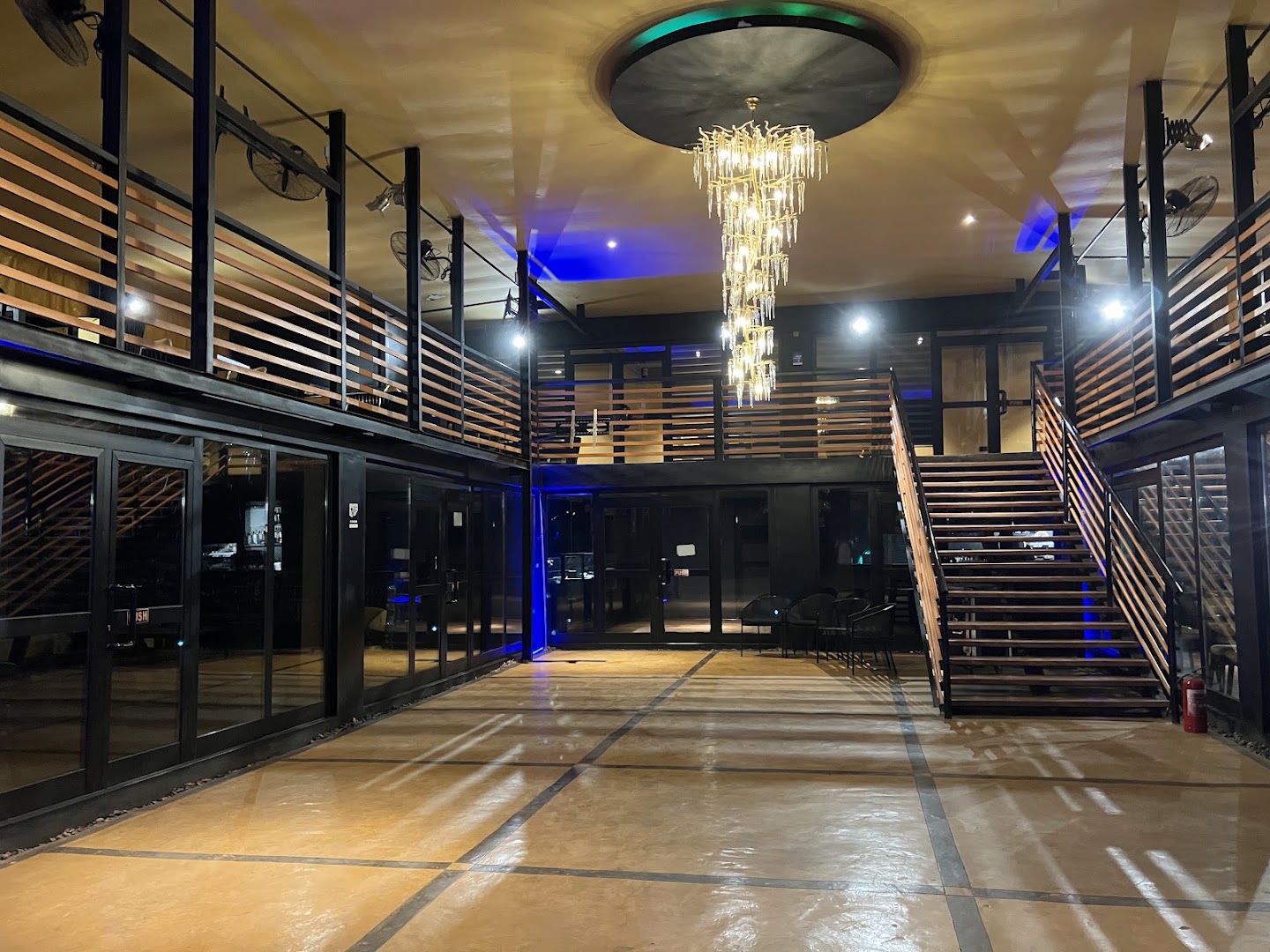 Blackbox Restaurant: clear, professional interior atmosphere shot