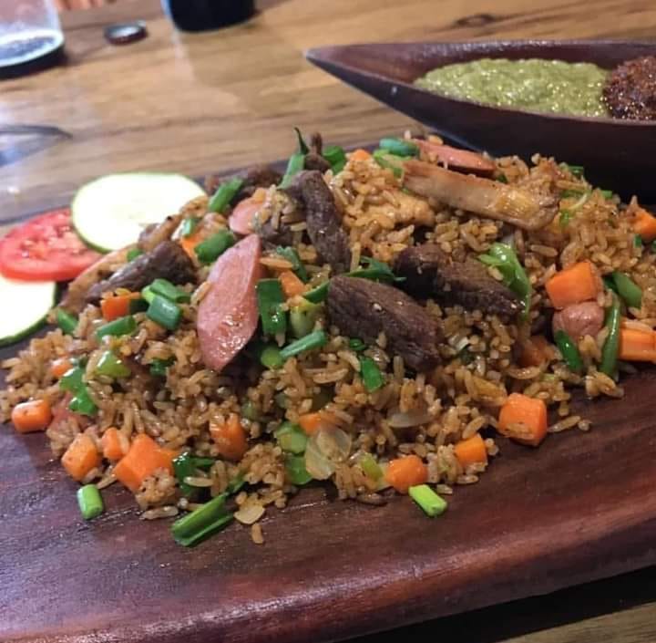 The Hangout Restaurant and Coffee Lounge: appetizing photo of served food