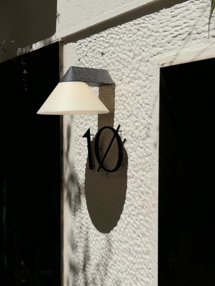 Deka: stylish exterior detail of venue