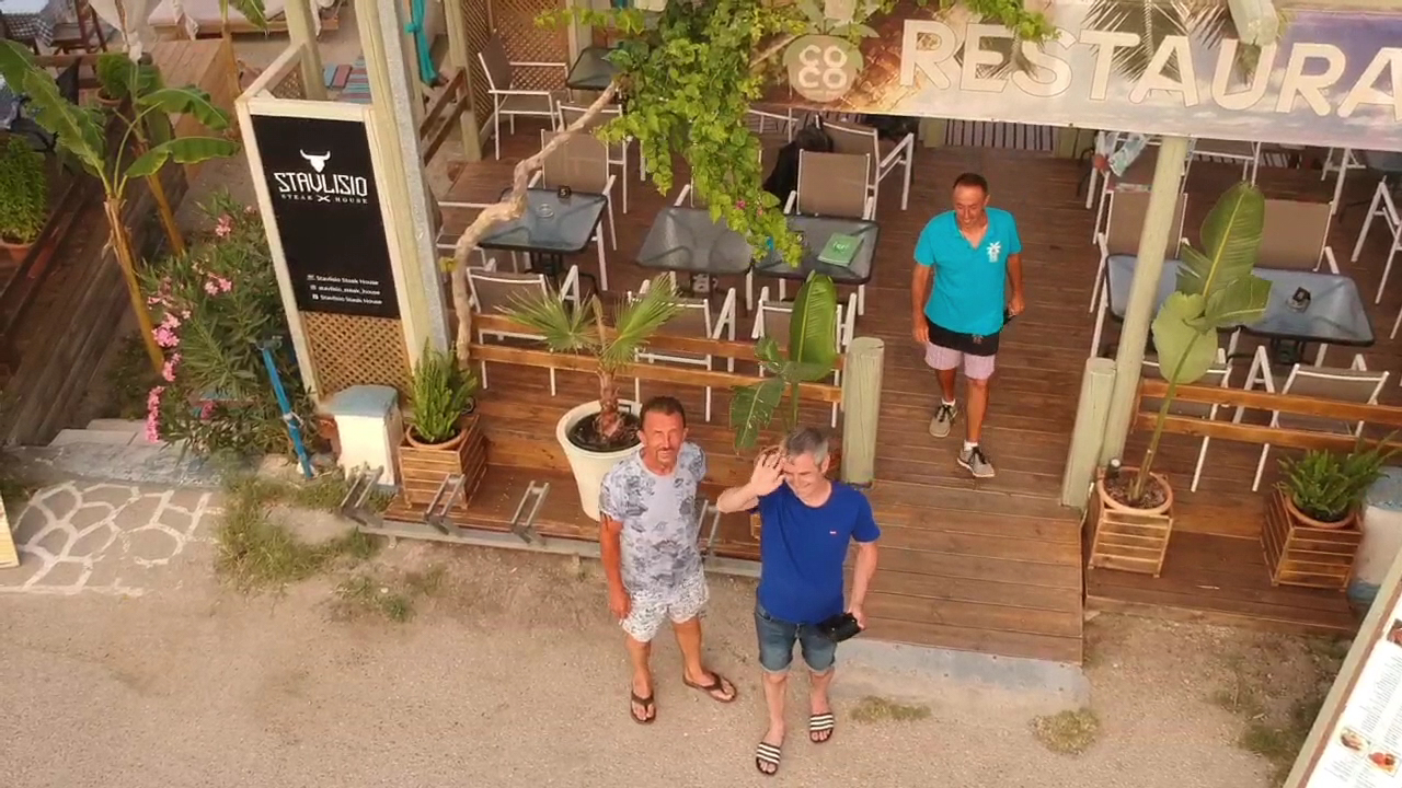 Coco Beach Restaurant Kos: restaurant exterior and atmosphere