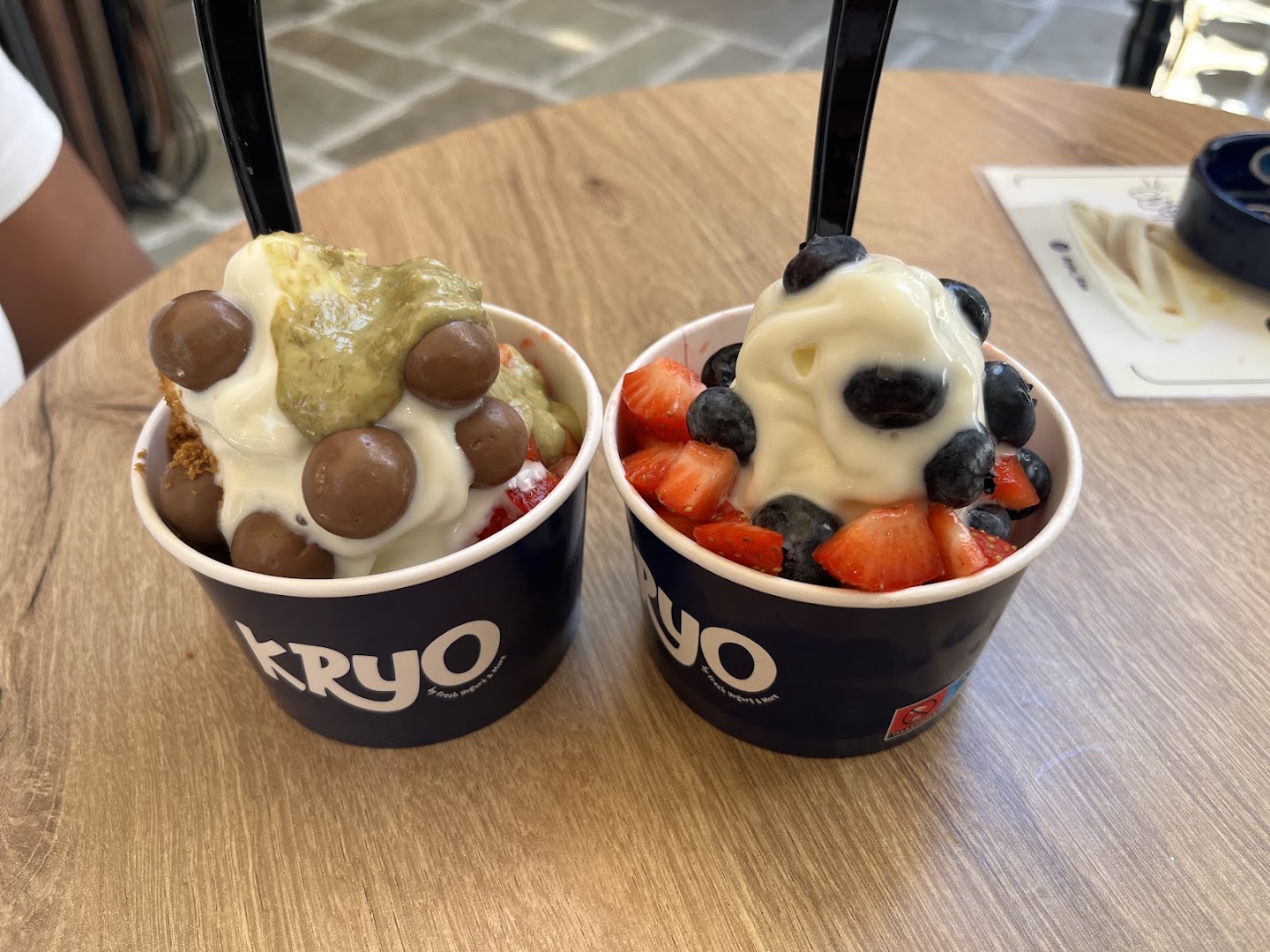 Kryo: appetizing photo of shop products