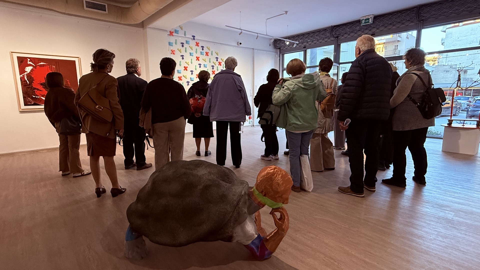 PArCo - By the River: visitors enjoying the exhibition