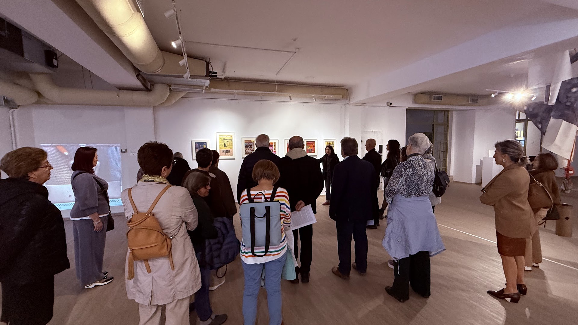 PArCo - By the River: visitors enjoying the exhibition
