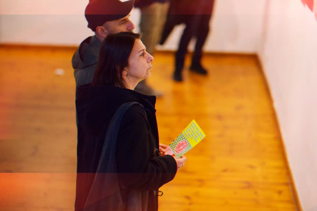 Project Ippokampos: visitors engaging with exhibition