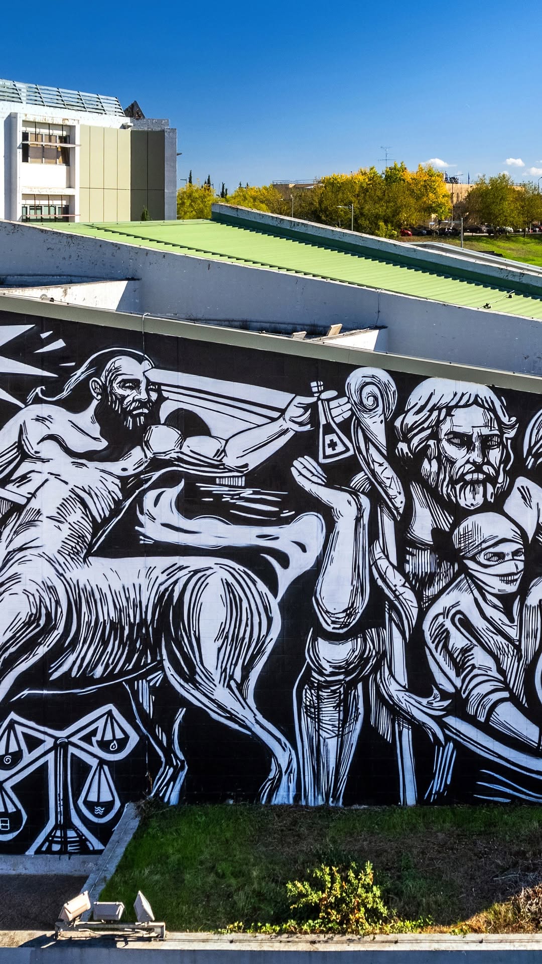 Project Ippokampos: high quality mural art display