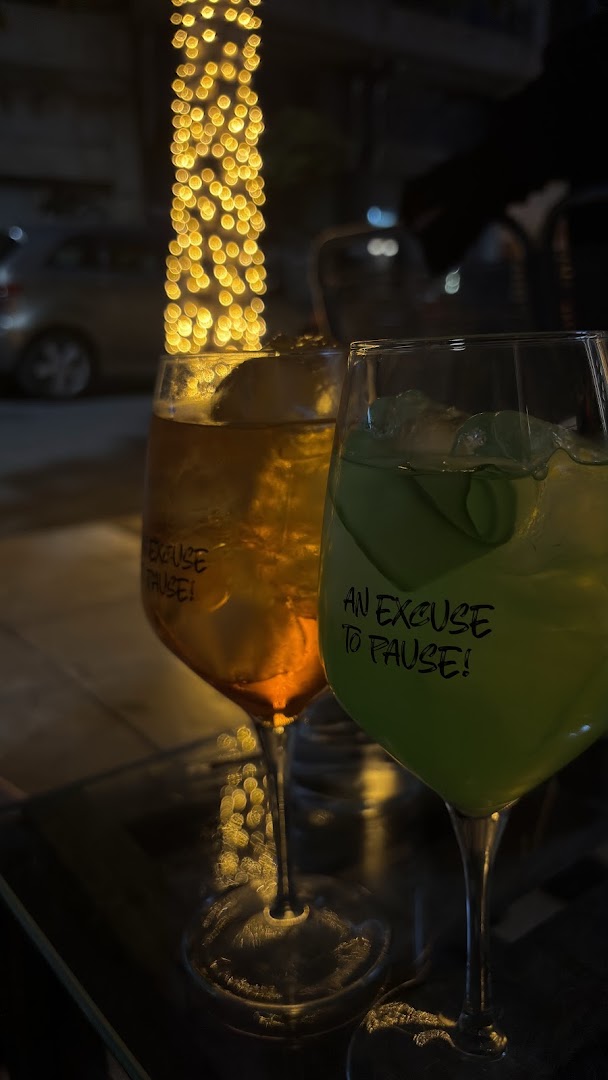 Sutsu Spritzeria: appealing shot of bar drinks