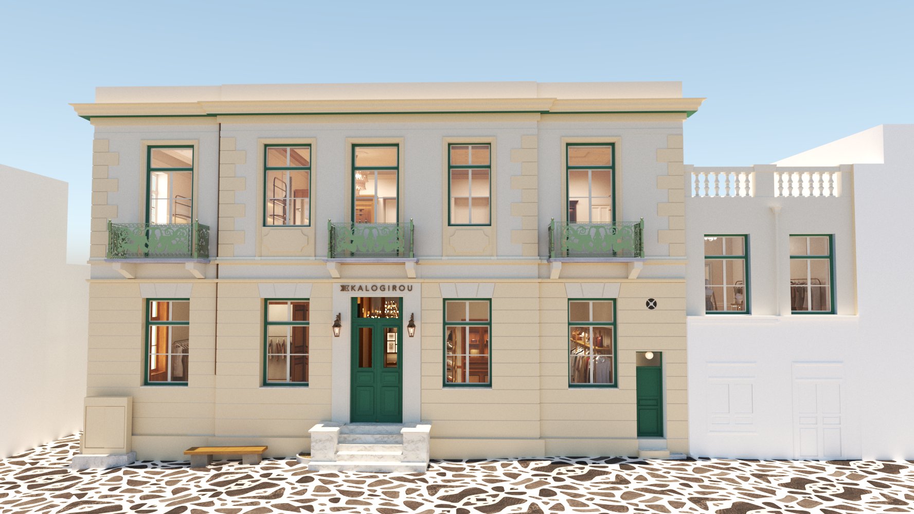 KALOGIROU Mykonos: high quality storefront exterior photo