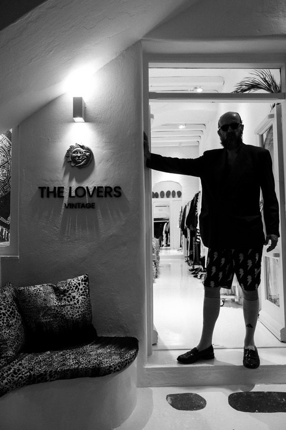 The Lovers Vintage Mykonos: professional storefront photo showing atmosphere