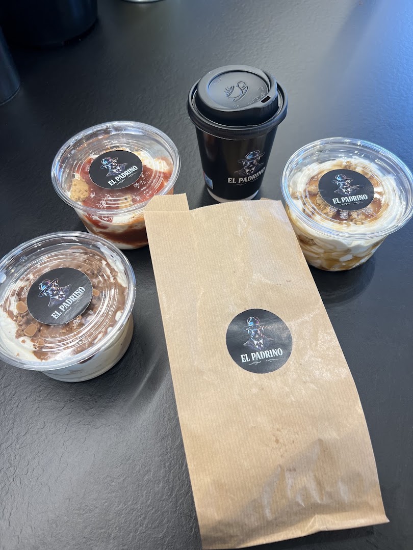 El Padrino Coffee: clear photo of branded products