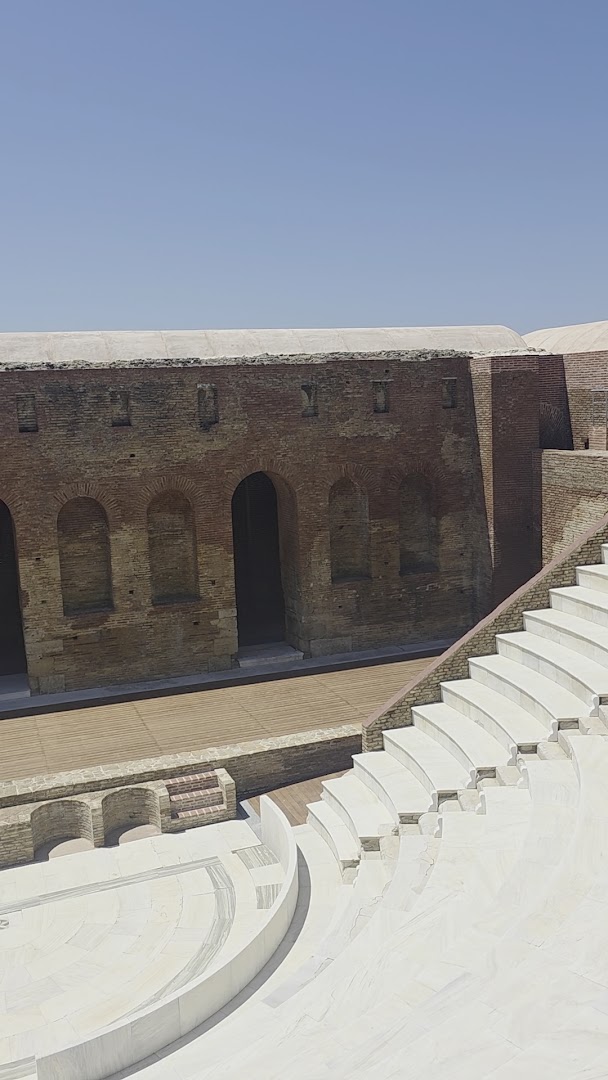 Roman Odeon of Patras: clear view of the venue