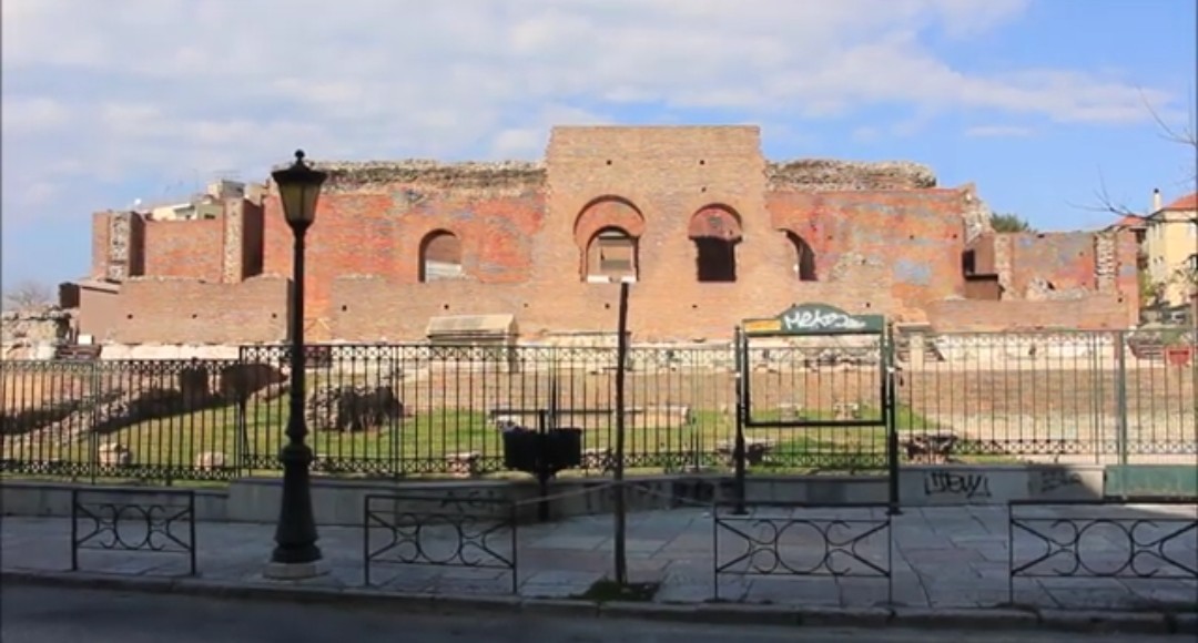 Roman Odeon of Patras: clear view of the venue