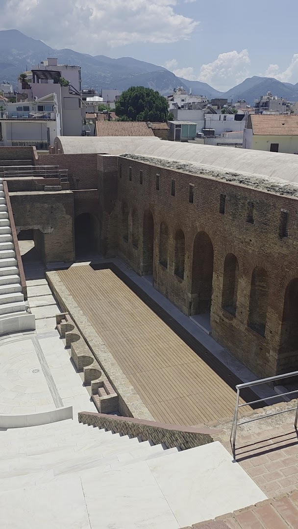 Roman Odeon of Patras: clear view of the venue