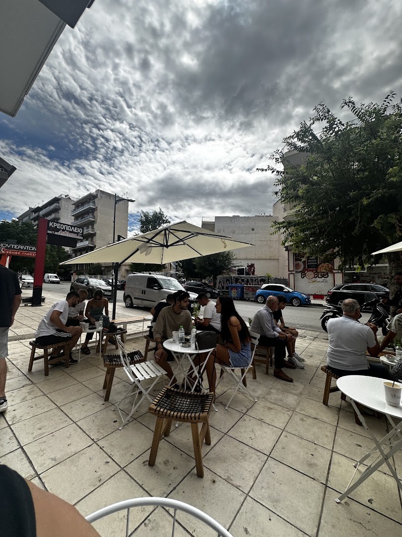 The HUSK: inviting outdoor seating area