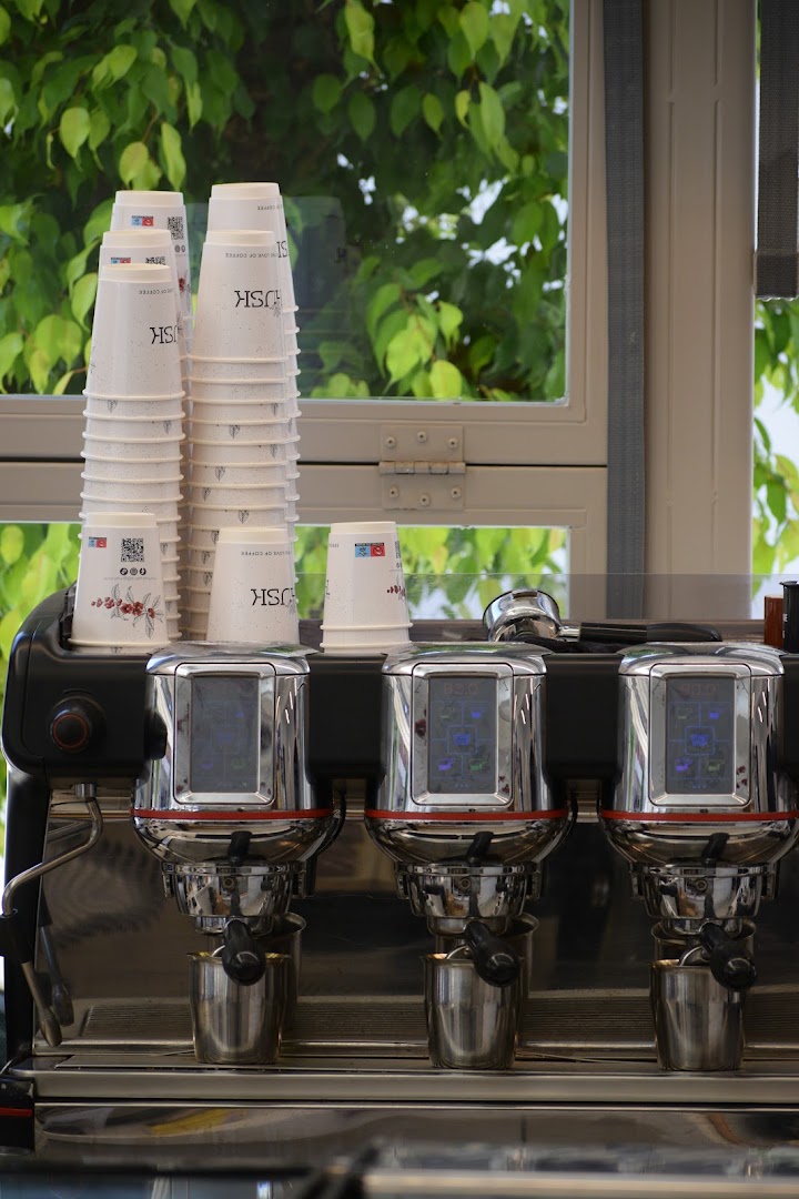 The HUSK: professional shot of coffee equipment