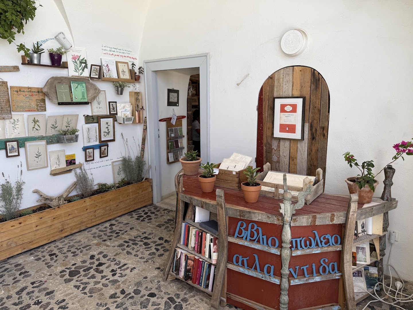 Atlantis Books: beautifully captures the shop interior