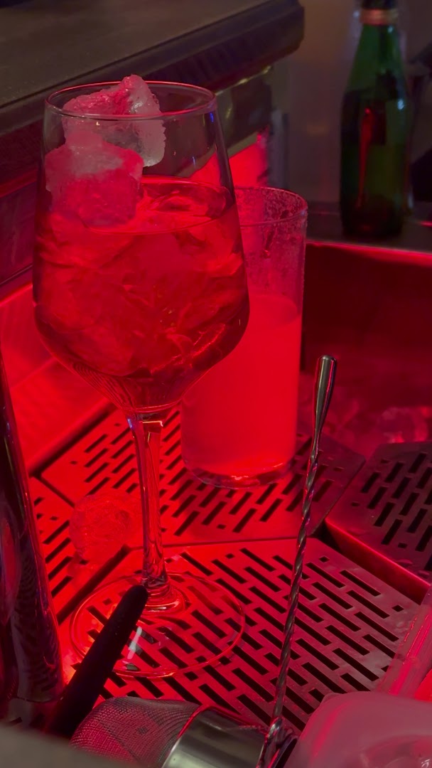 Darling Aperitivo: appealing drink shot with atmosphere
