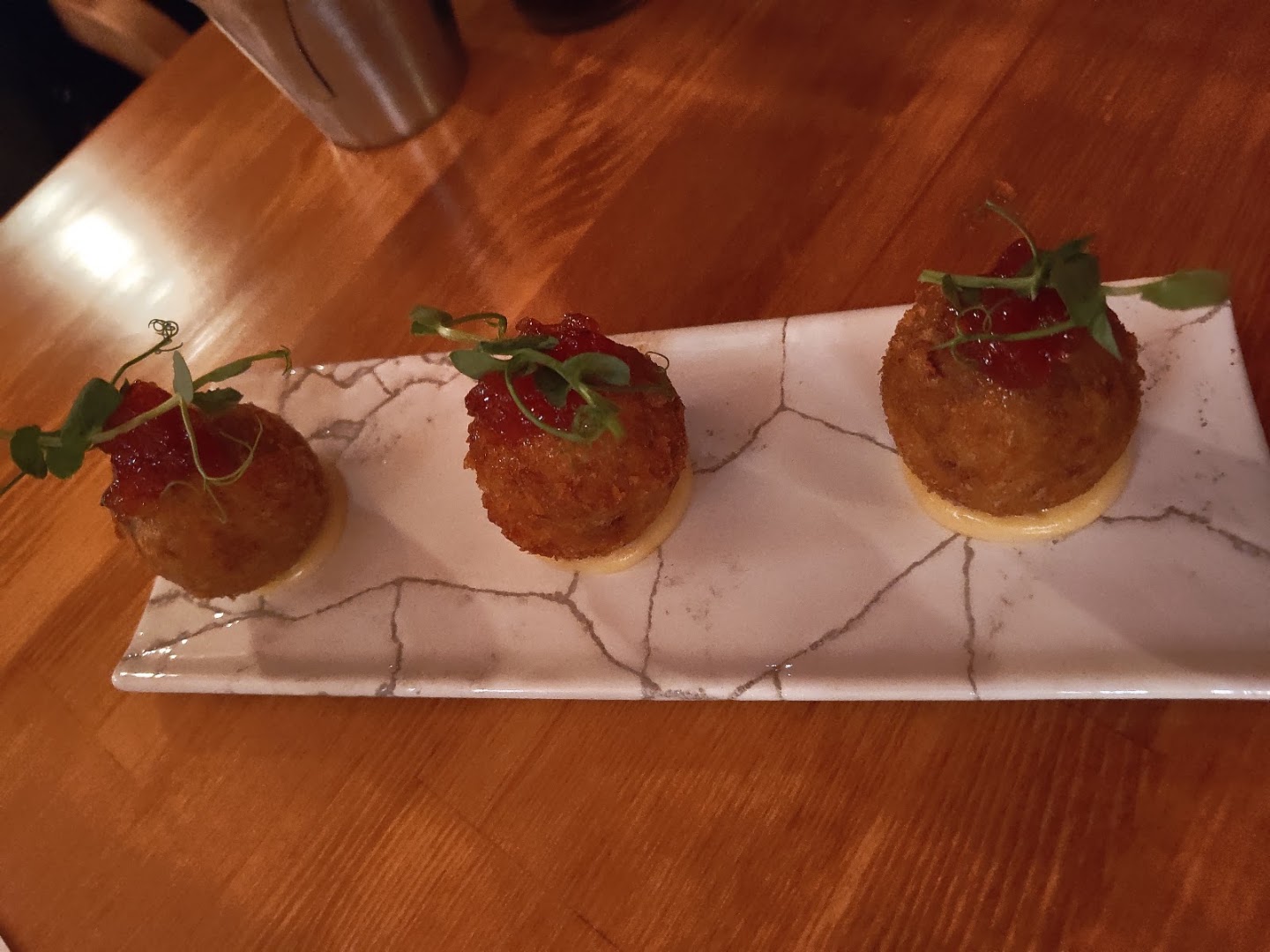 Resenda: appetizing, clear food presentation