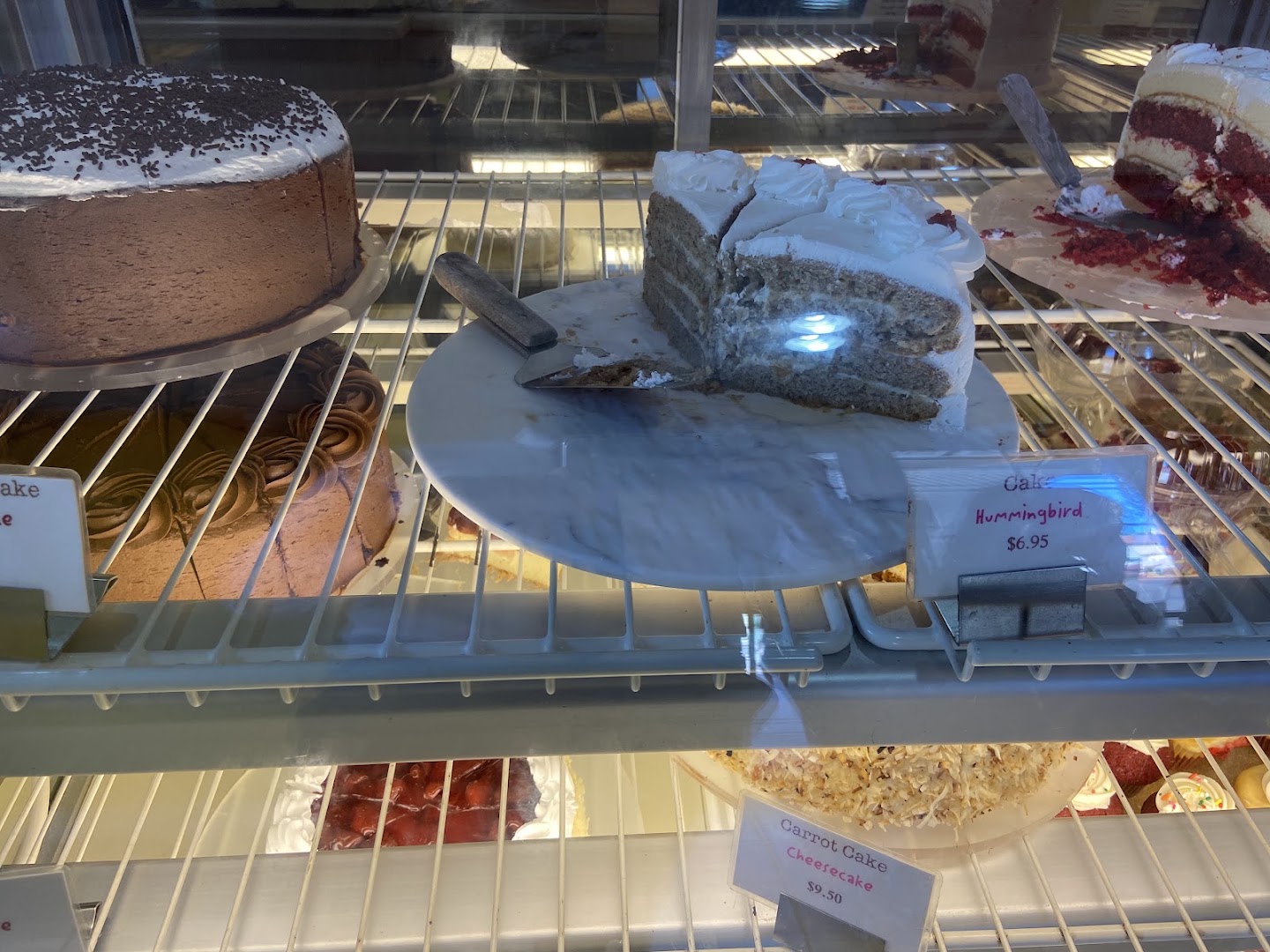 Sweet Traditions Bakery Cafe: appetizing display of bakery items