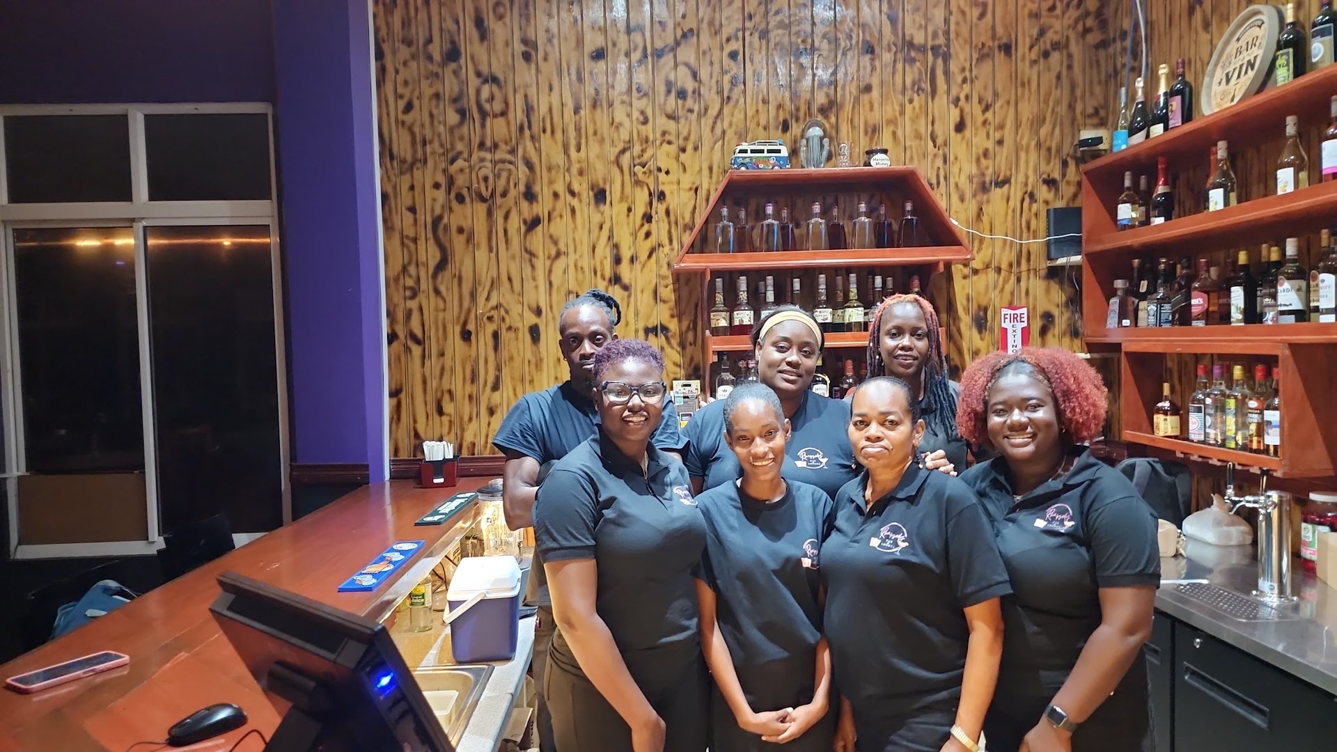 Rhapsody Bar and Lounge: professional staff photo at bar