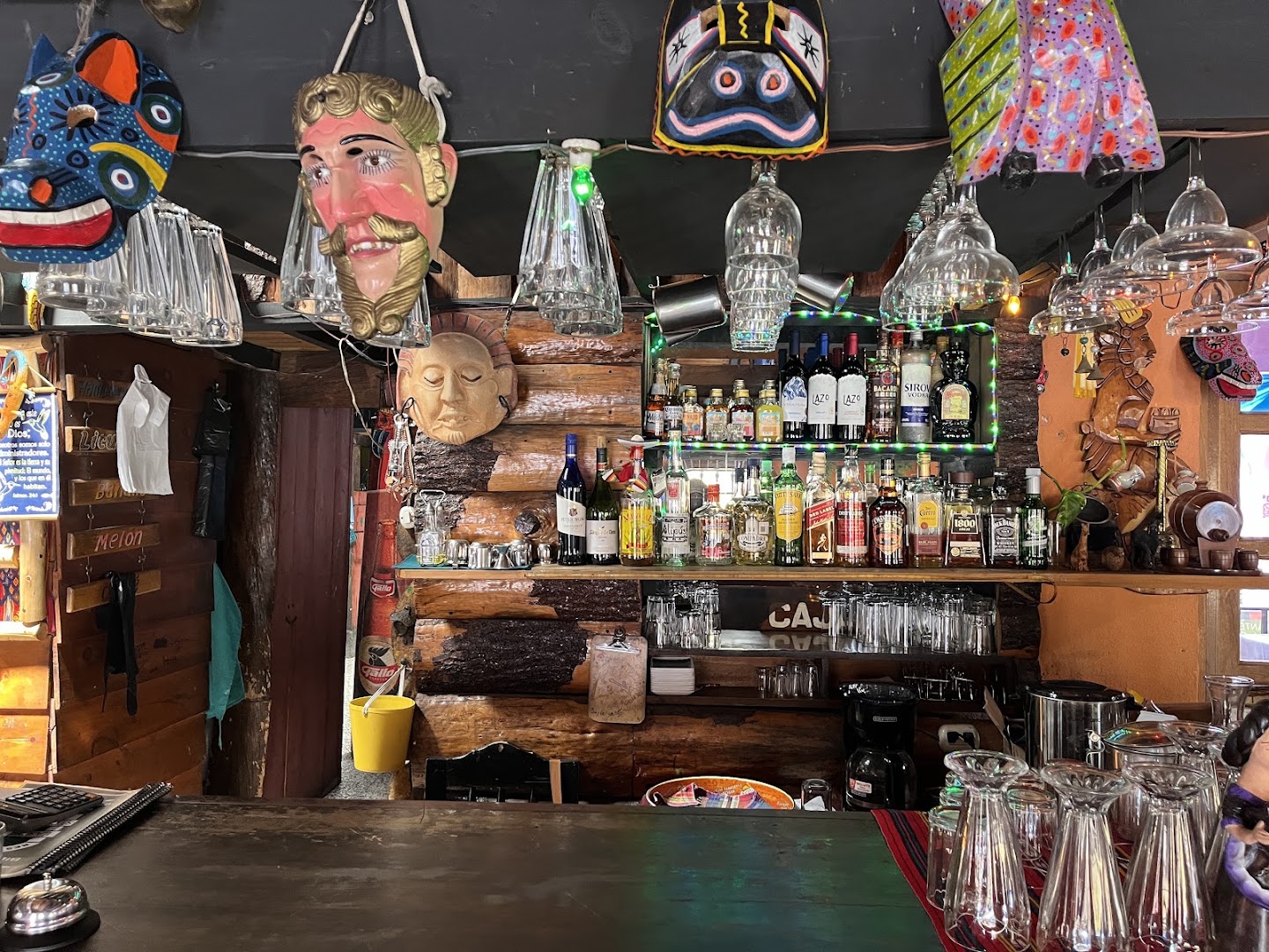 Las Brasas: clear photo of restaurant bar
