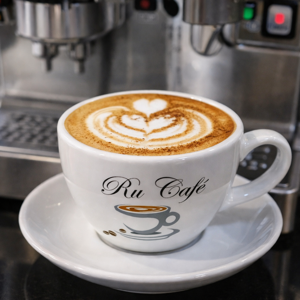 Ru Cafe: high quality photo of coffee