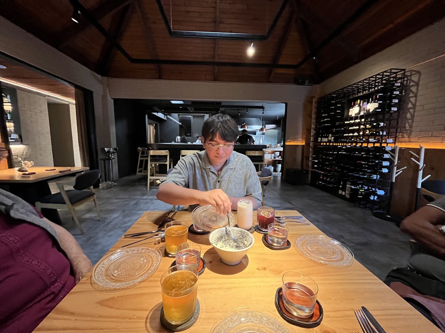Ana Cocina Local: restaurant atmosphere and dining