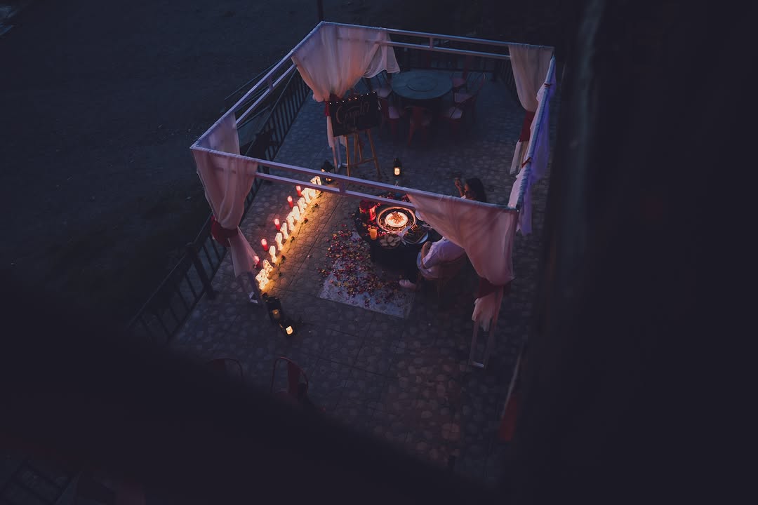 Atitlán Rest y Café: atmospheric and inviting terrace setting