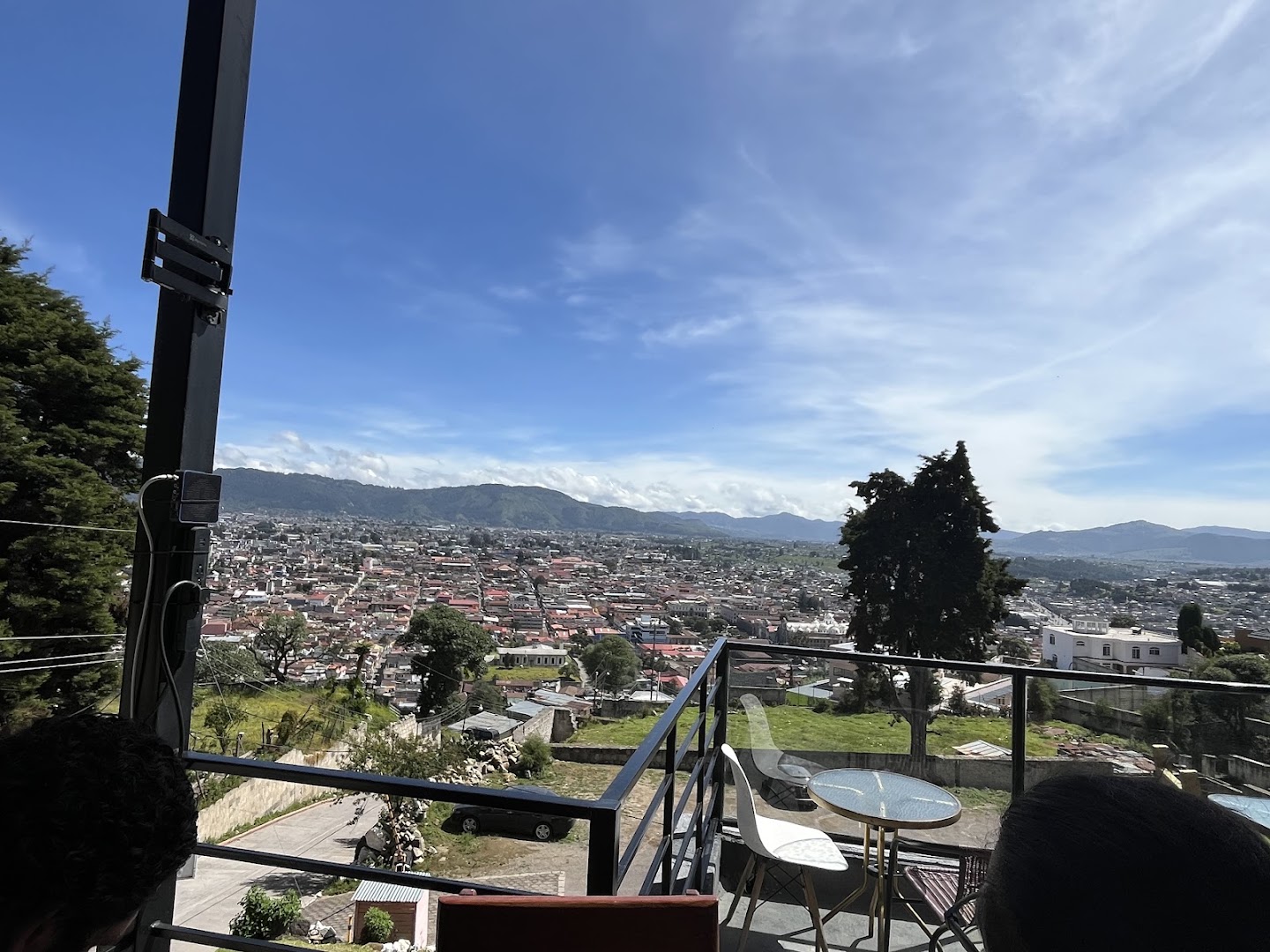 Rutzil Mirador: beautiful scenic restaurant view