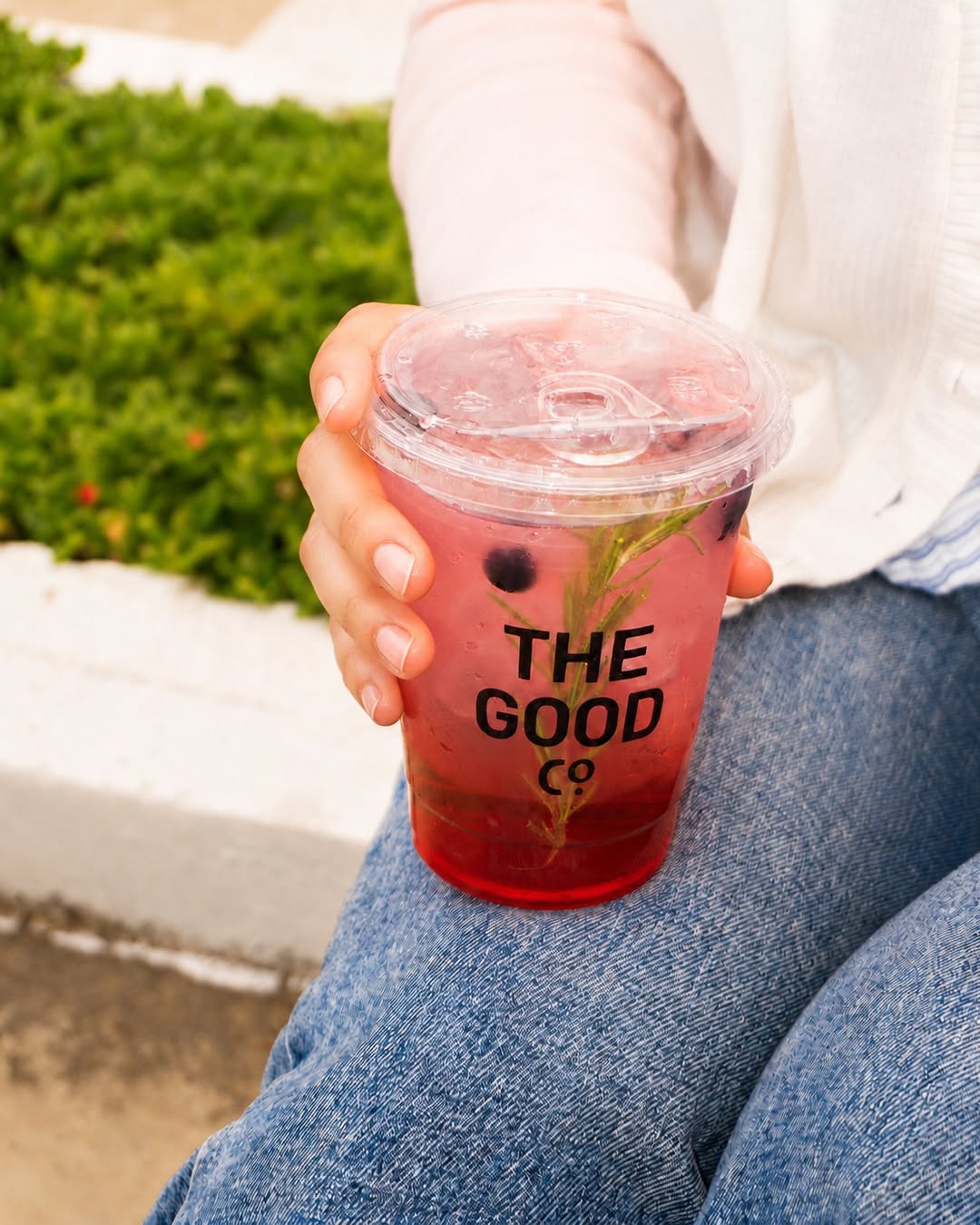 The Good Co: appealing photo of branded drink