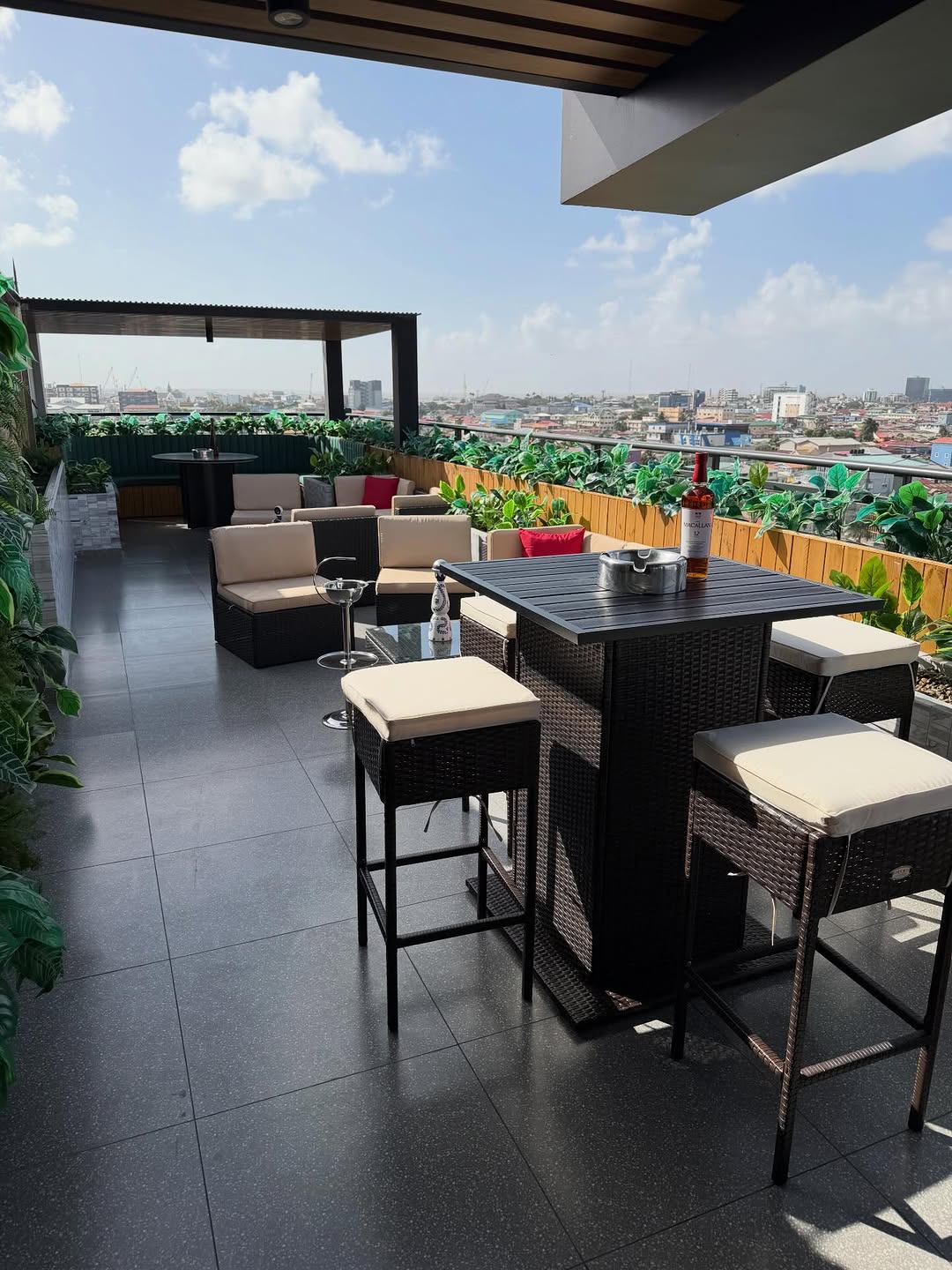 Horizon Rooftop Bar & Lounge: clear, inviting rooftop bar atmosphere