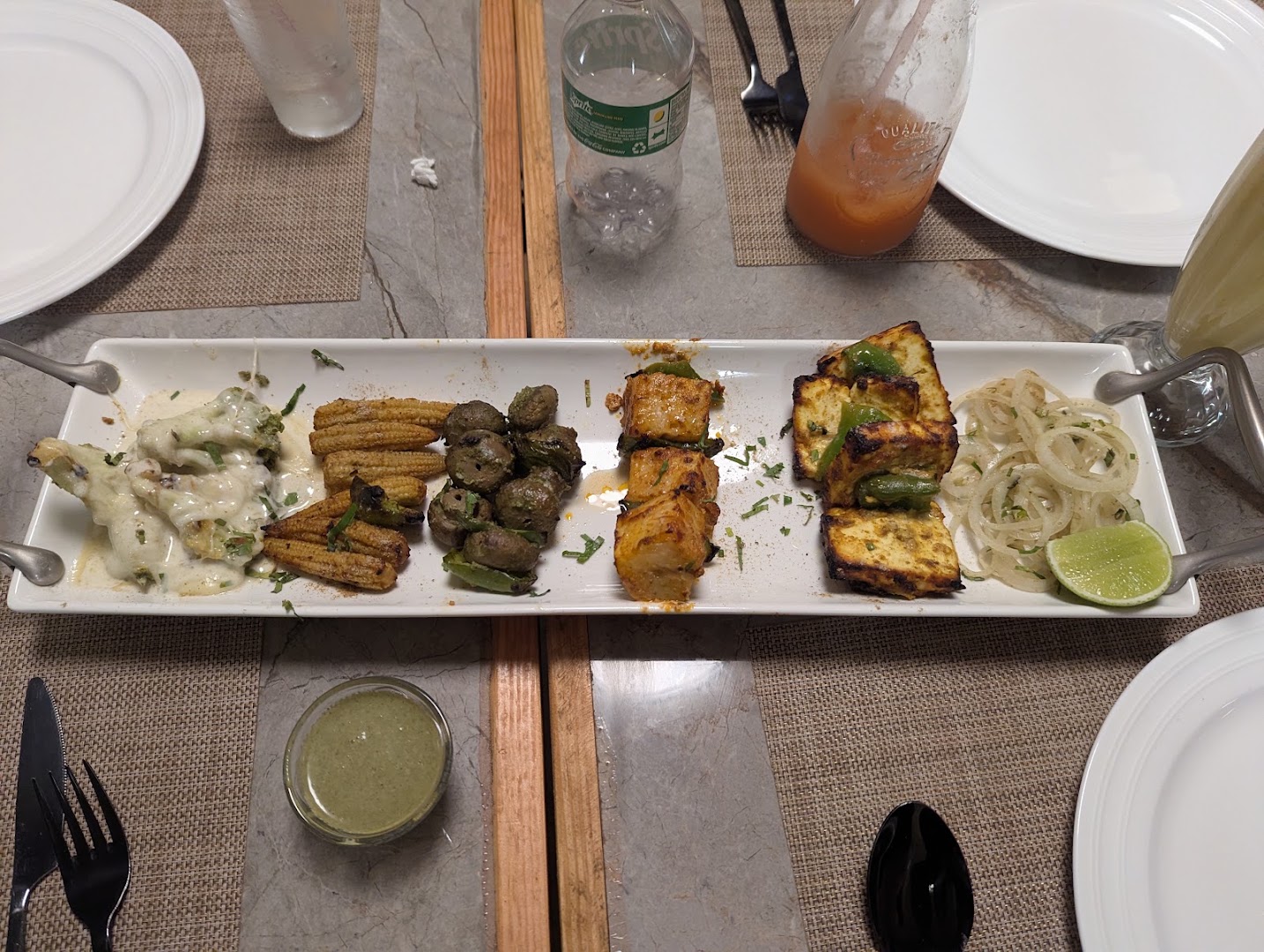 Parampara: appetizing food presentation