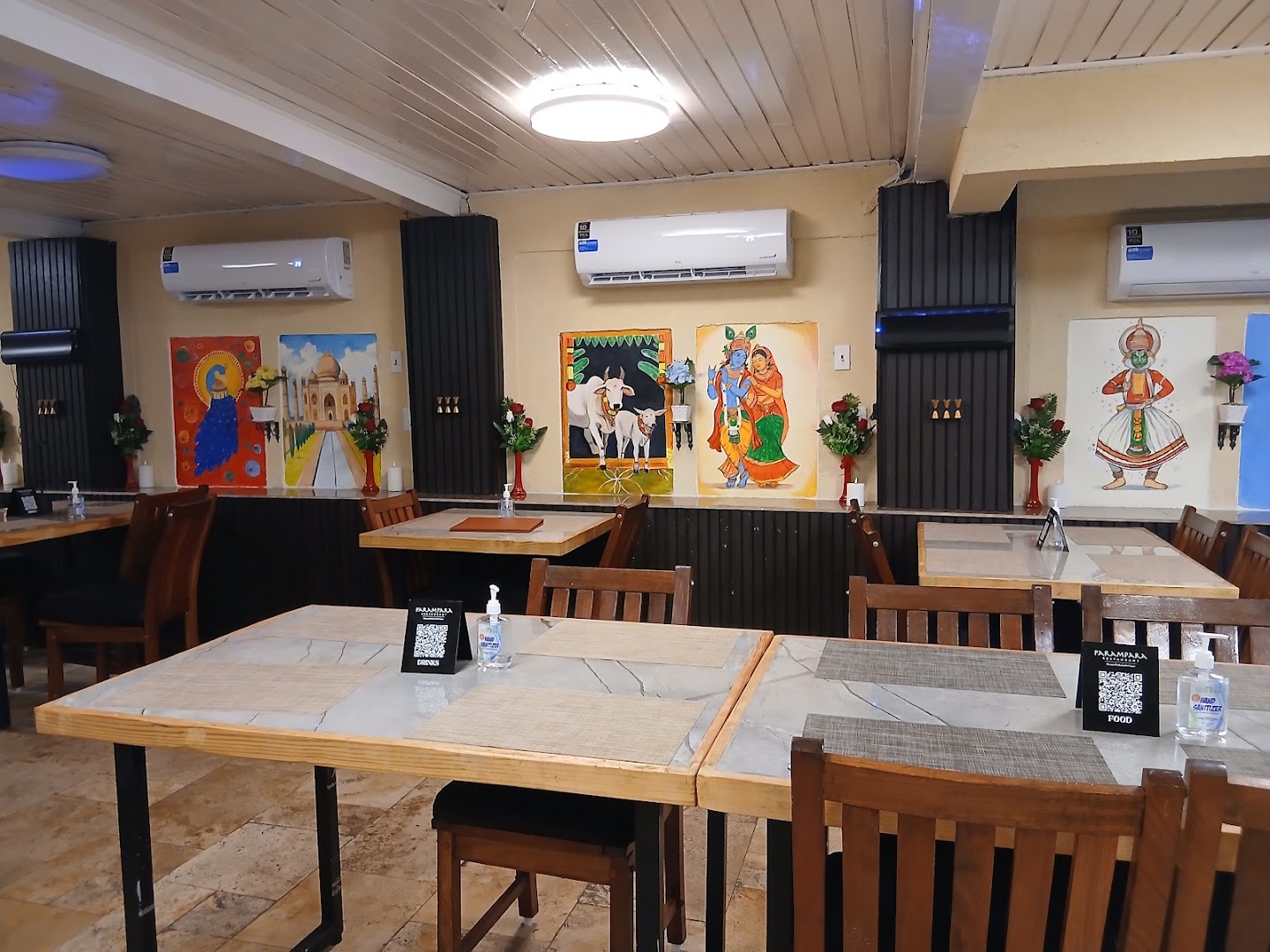 Parampara: clear photo of restaurant interior