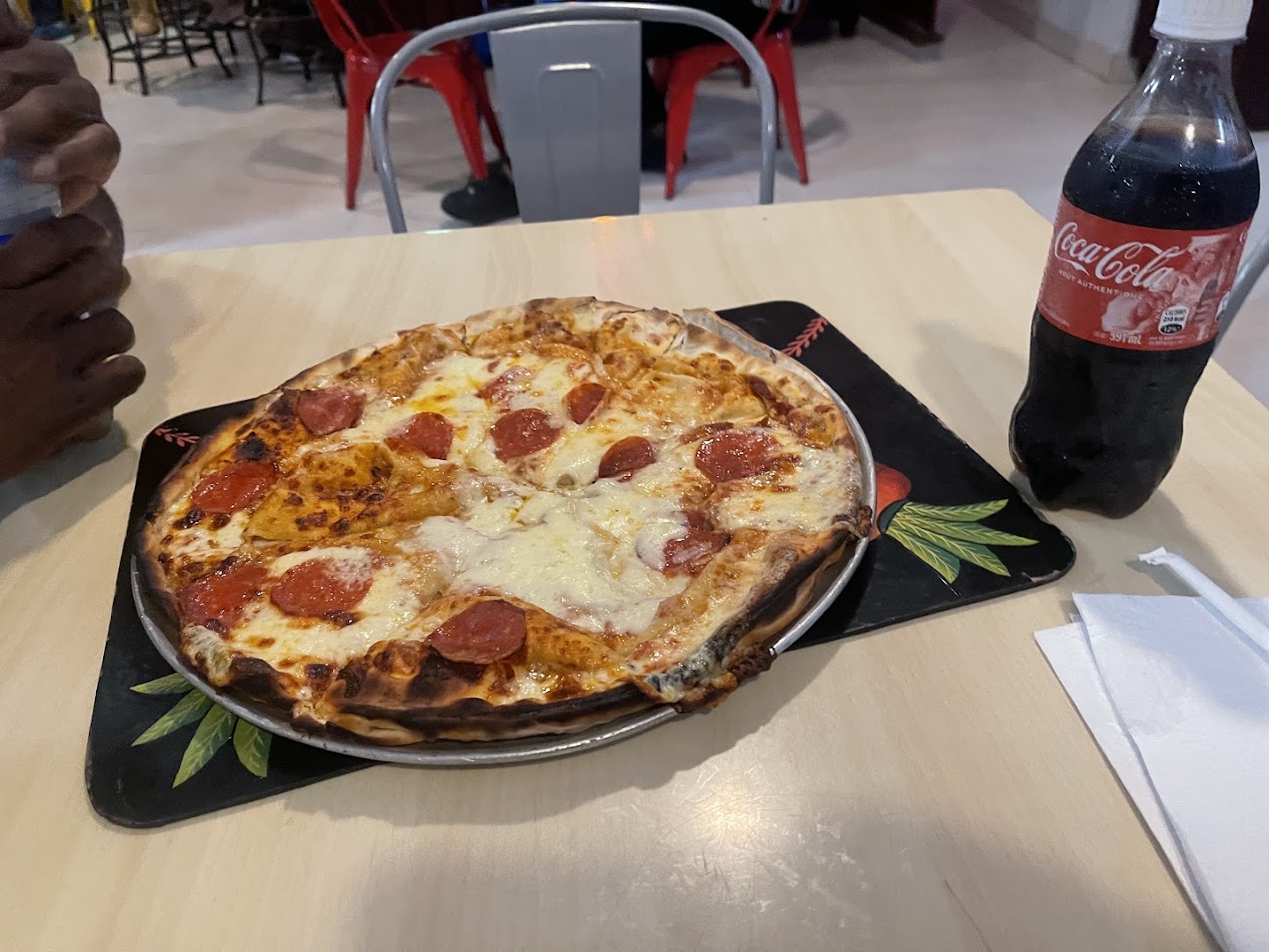 Le Rosier Fast Food: clear photo of restaurant food
