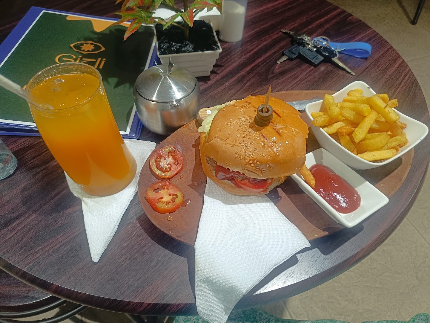 Jardin Gizli: clear photo of restaurant meal