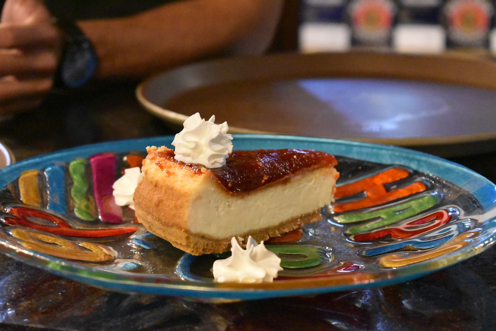 Café San Rafael: appetizing photo of served dessert