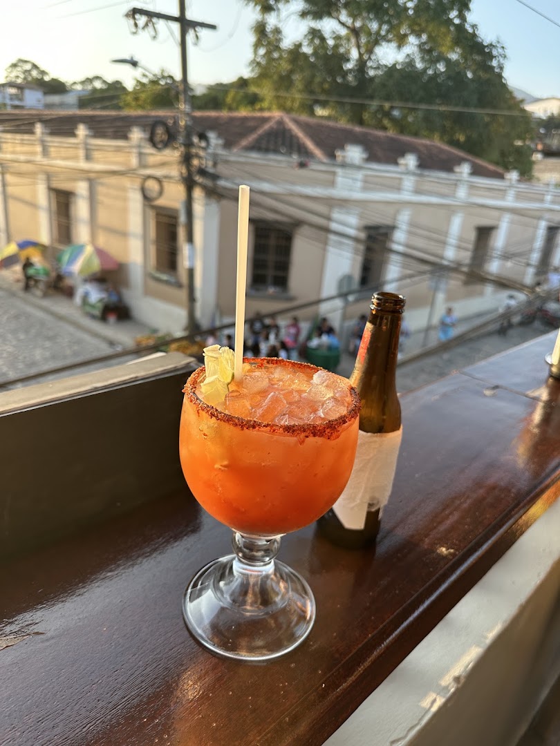 Fusión Bistro: appealing drink photo with view