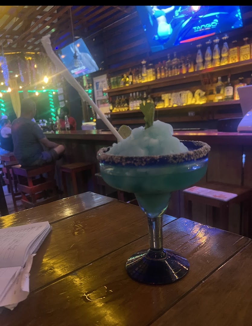 Tavo's Bar: appealing drink shot showing atmosphere
