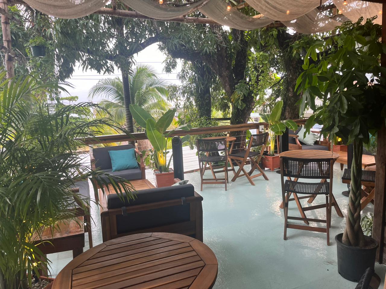 Wine Attic: inviting and atmospheric terrace photo